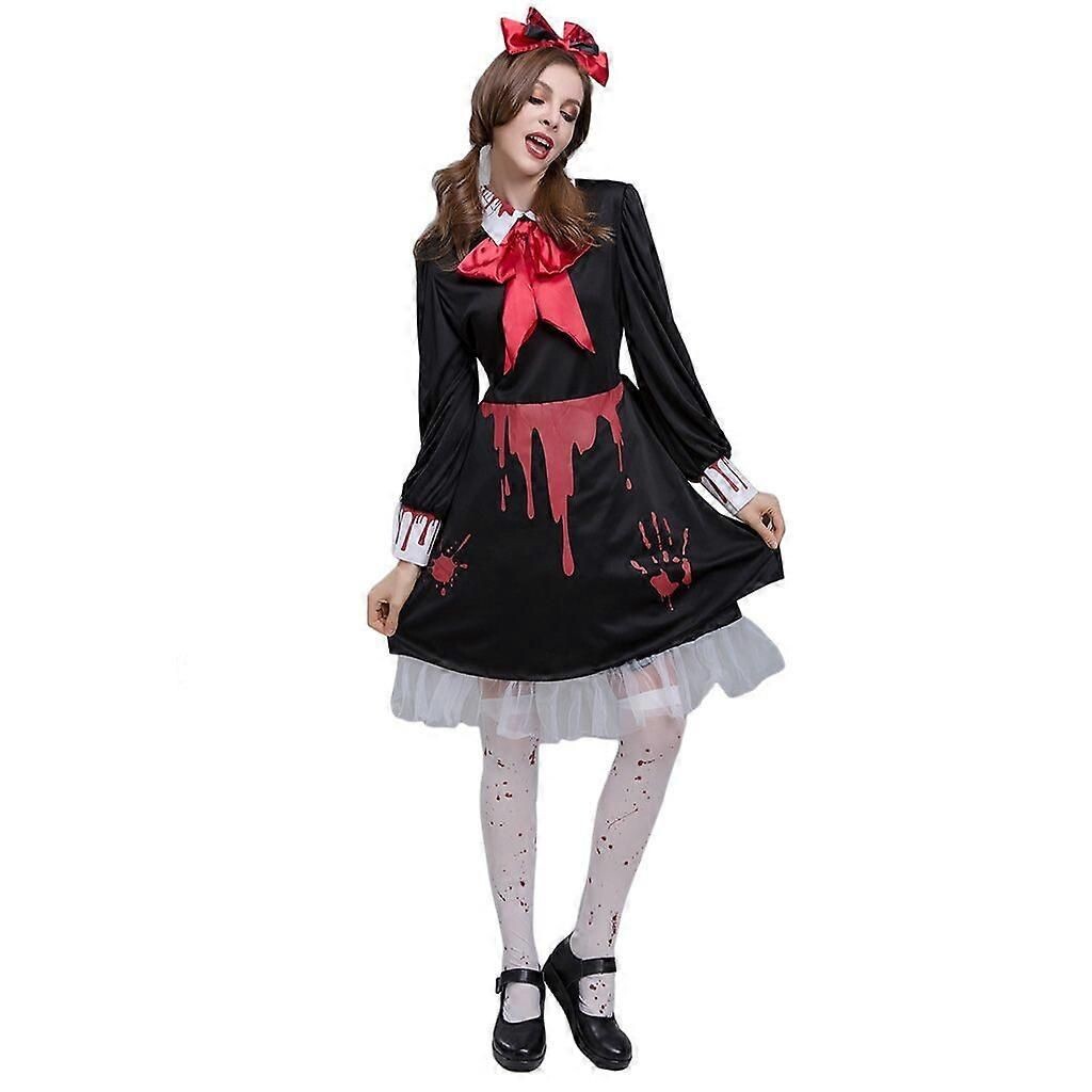 Deguisement Poupee Chiffon Sanglante Homme main image 0
