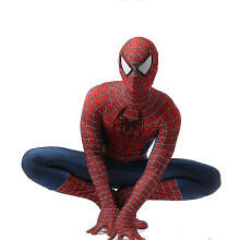 (Kinder XL (140-150))Raimi Bodysuit Superhelden Cosplay Kostüm Kinder Erwachsene Overall