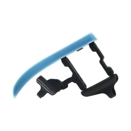 (Azul) Garras de lobo retráctiles de juguete 3D para cosplay, garras de