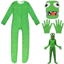 (160 cm) Rainbows Spiel Freunde Cosplay Kostüm Für Kinder Jungen Grün Monster Horror Spiel Halloween