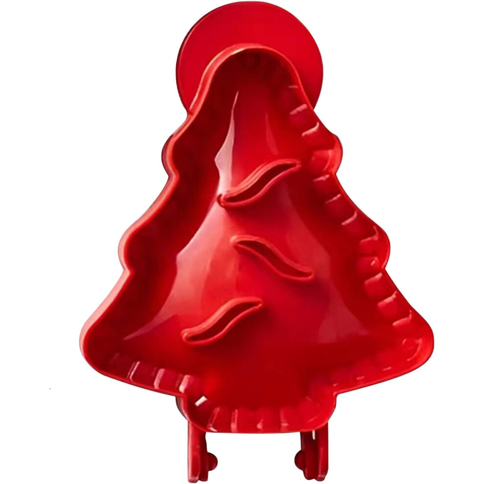 (C) Christmas Holiday Decorations Classic Mini Hand Pie Molds, Christmas Cottage Pie Set, Christmas Dough Presser Pocket Pie Molds for Indoor Outdoor,