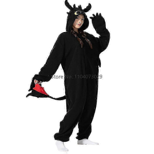 Πιτζάμες Kigurumi χωρίς δόντια για γυναίκες, Ενηλίκων Cartoon Onesi 2
