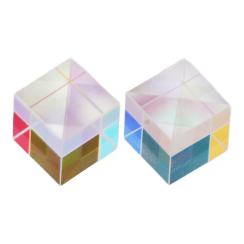 2Pcs Optical Glass Prism Mini Fantastic Refraction