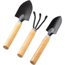 Mini Gardening Tools 3 Piece Gardening Tool Set Gardening Kit Small Garden Tool Set for Plants Garden Tools Kit Shovel Spade Small Rake Handle