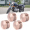 4pcs Engine Cover Head Bolt Topper Cap Fit for 10