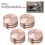 4pcs Engine Cover Head Bolt Topper Cap Fit for 13