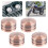 4pcs Engine Cover Head Bolt Topper Cap Fit for 9