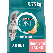 PURINA ONE ADULT Cat Salmone, cibo secco per gatti con salmone, 9,75 kg