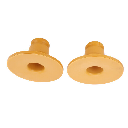 2pcs Rear Spring Bump Stop PU Yellow 12802494 Good 1