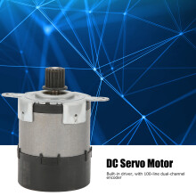 Doppelte Encoder-Mikro-Bürstenloser Servomotor 12V-24V 3100-6100U/min für Robotik
