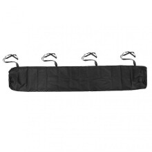 (3 meters, Black) Patio Awning Winter Storage Bag Waterproof Cover with Ties for Retractable Roller Blinds for Patio Garden Awning