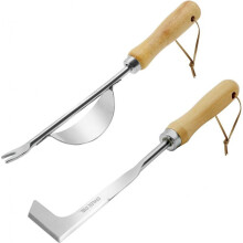 Garden Tool Kit - Scraper - Gardening Kit for Garden Maintenance - Flower Trowel - Garden Weeder - Basic Equipment Stainless Steel