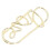 100pcs Paper Clips Portable Cute Mini 15