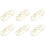 100pcs Paper Clips Portable Cute Mini 5