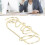 100pcs Paper Clips Portable Cute Mini 12