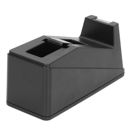 Tape Dispenser Large Black Desktop Anti Slip Rust 2