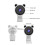 1080P HD USB Web Camera with Integrated Microphone for Live Video White 6