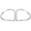 2Pcs Diving D Rings Bent for 5.08cm/2.0in Webbing 4