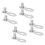 4Pair Steel Bike Bicycle Speed Chain Missing Link 4