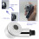 Shampoo Bed Chair Shower Head Adapter G1/2 Side Switch 5