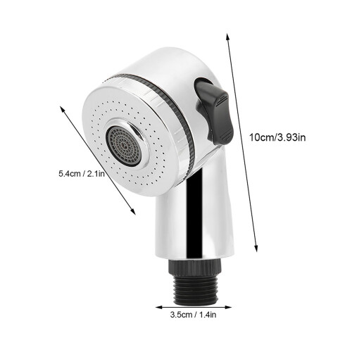 Shampoo Bed Chair Shower Head Adapter G1/2 Side Switch 2