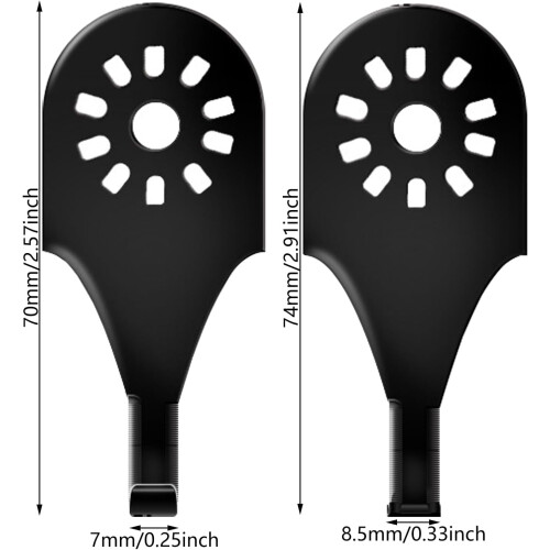 Headlight Adhesive Removal Tool L Type for Car Owners and Technicians, Easy to Use, Versatile Cleaning Tool 2