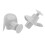 Silicone Waterproof DustProof Spiral Earplug for 7