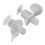 Silicone Waterproof DustProof Spiral Earplug for 8