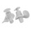 Silicone Waterproof DustProof Spiral Earplug for 4