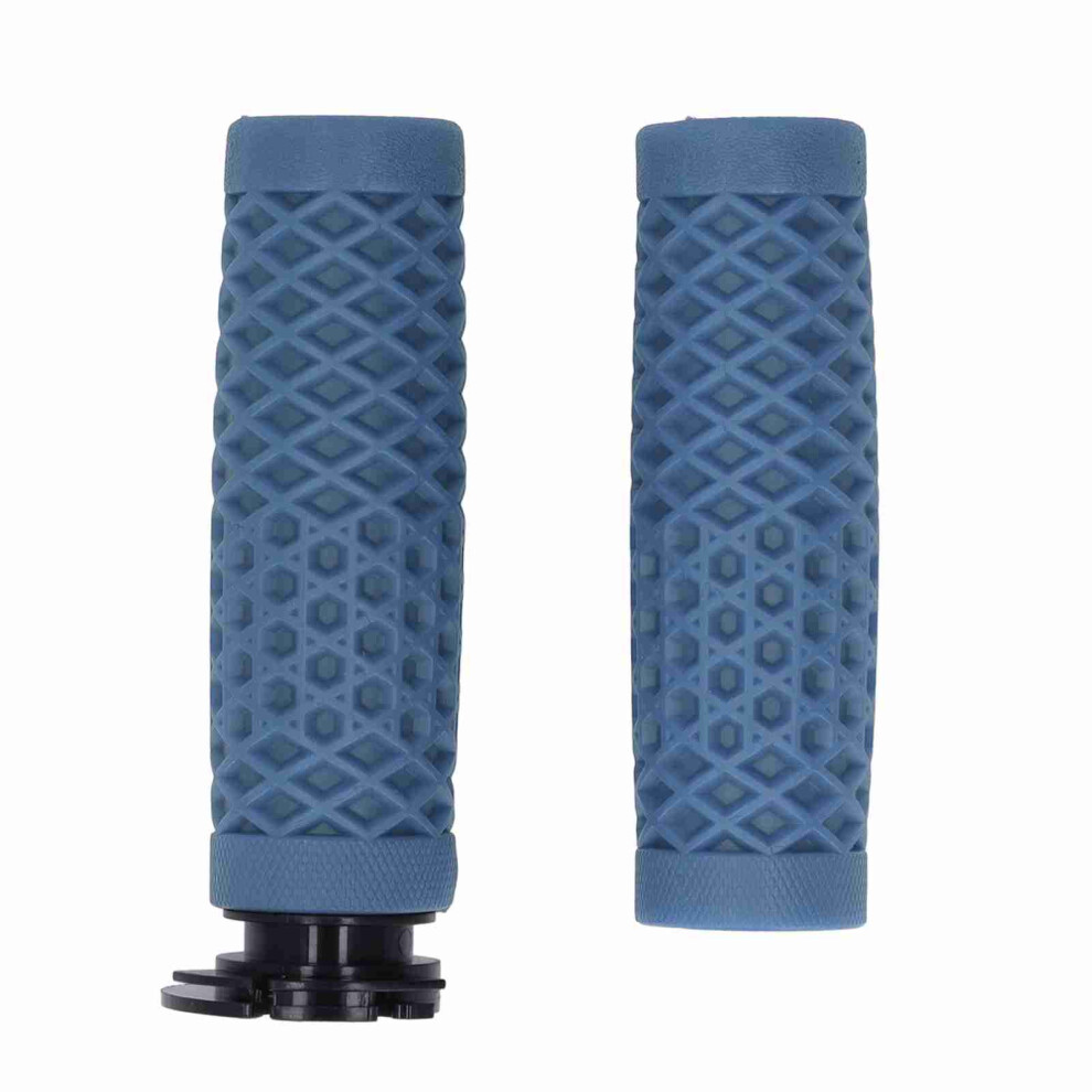 Motorcycle 22Mm Handlebar Throttle Grips Silicone Blue 8320539734460