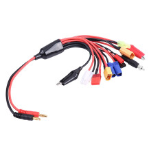Lipo Lastkabel 11 in 1 RC 4mm Male Banana Connectors for Battery Charging in Airplanes and Drones