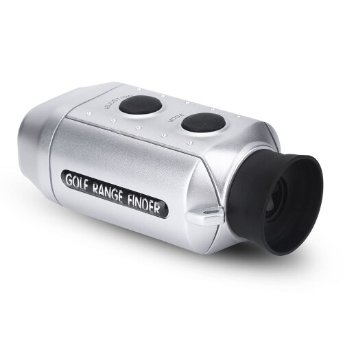 Golf Rangefinder with Slope Switch, High-Precision Distance Measurement, Vibration Function, Continuous Scan for Golf and Hunting