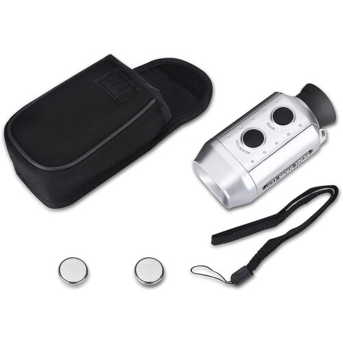 Golf Rangefinder with Slope Switch, High-Precision Distance Measurement, Vibration Function, Continuous Scan for Golf and Hunting 2