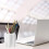 Tooth Shape White Ceramic Flower Pot Modern Design Planter Teeth Model Mini Desktop Pot Gift 17
