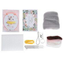 Needle Felting Kit Wool Chemical Fiber DIY Animal