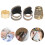4pcs Sewing Thimble Set Brass Fingertip Protector 10