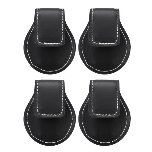 4PCS PU Leather Portable Compact Accurate Size 2