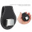 4PCS PU Leather Portable Compact Accurate Size 7