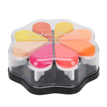 8 Colors Petal Shape Schedule Book Scrapbook