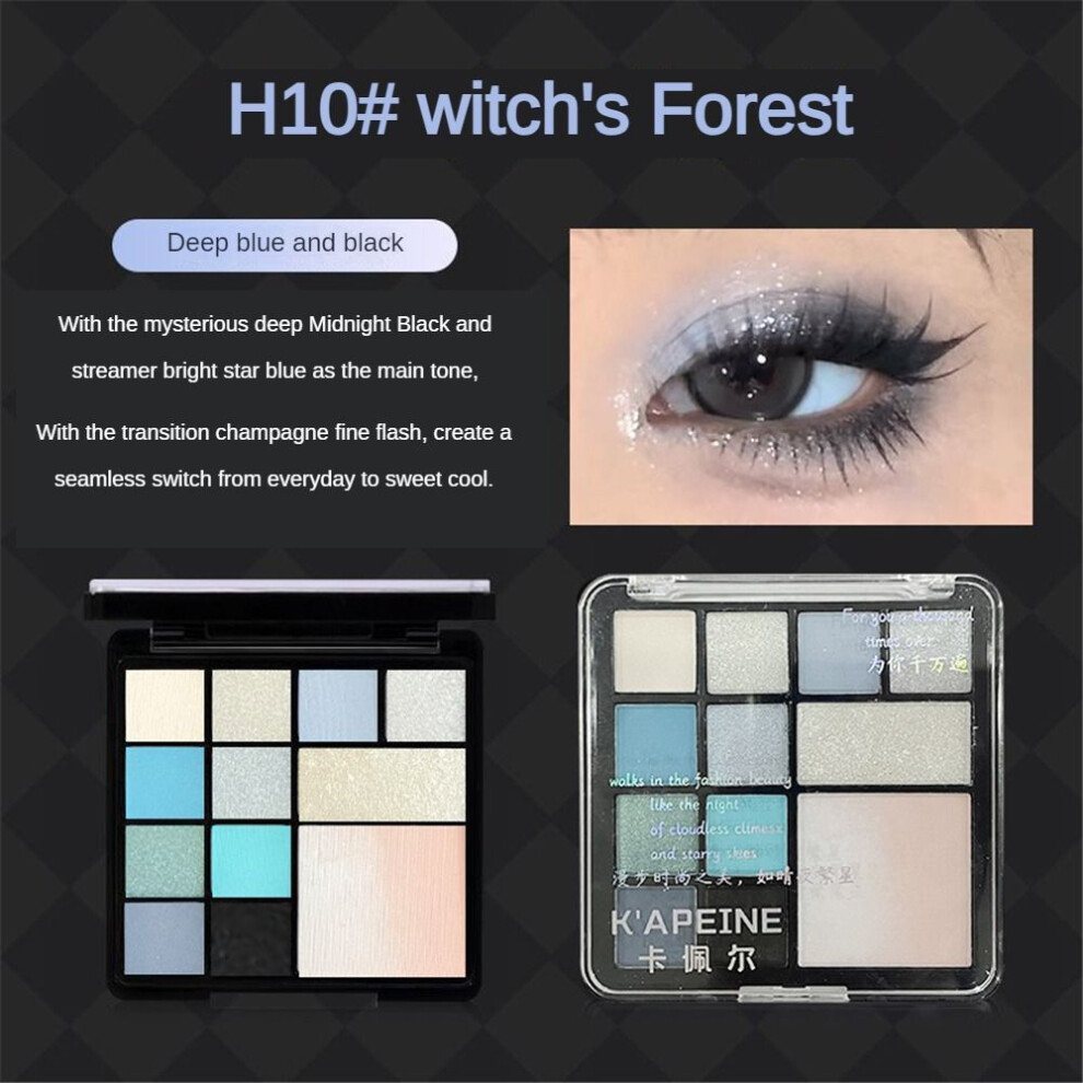 (color02) Hot Paris Garden Upgraded Large Plate 12 Eye Shadow Early Eight People-image-OPC-PK9SYYB-NEW