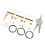 Door Trunk Cutlass Lock Key Set Easy to Install 5