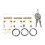 Door Trunk Cutlass Lock Key Set Easy to Install 4