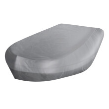 Boat Cover 210D Oxford Fabric Waterproof V Hull Inflatable Boat Cover for Outdoor Protection 14-16 ft