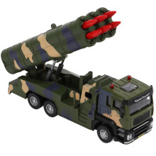 1/50 Military Missile Vehicle Model Alloy Pull