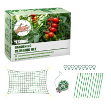 Plant Climbing Net, Green Gardening Tomato Passion Fruit Grape Silk, Gardening Plant Climbing Net