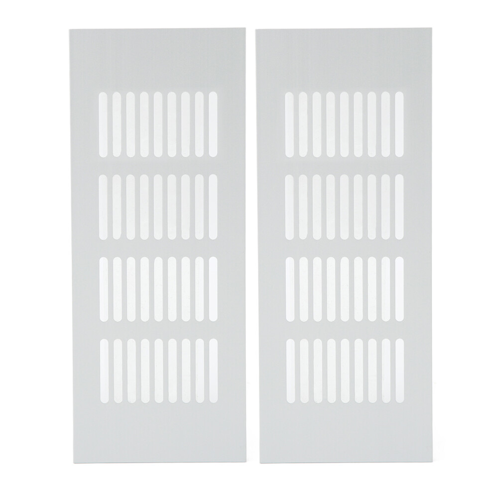 Air Vent Grille Heat Dissipation Aluminum Alloy Silver 8320539736907