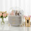 Living And Home (White) Countertop Portable Sparkling Rhinestones Makeup Storage Box 1