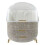 Living And Home (White) Countertop Portable Sparkling Rhinestones Makeup Storage Box 6