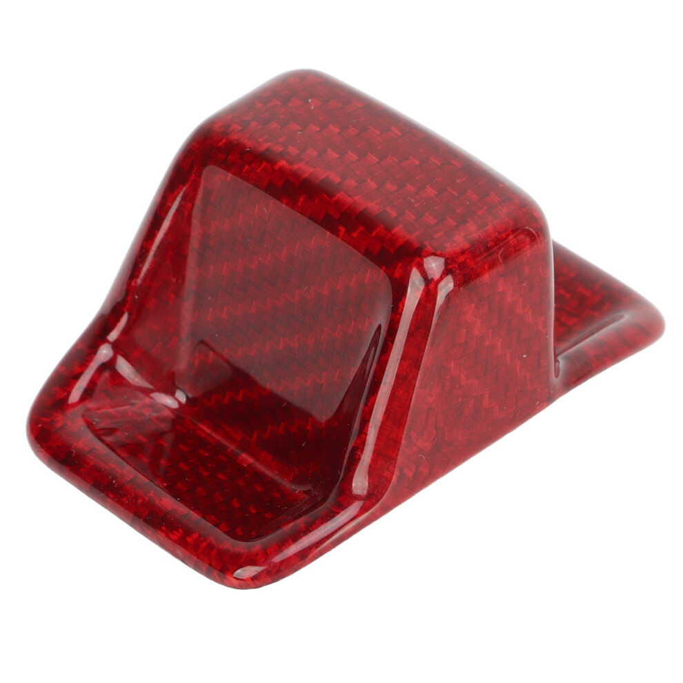 Gear Shift Knob Cover Carbon Fiber Gear Shifter Red 8320539737362