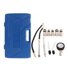 17pcs Cylinder Compression Tester Kit 0‑300PSI